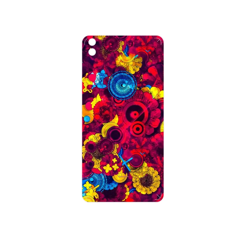 برچسب پوششی ماهوت مدل Vector Flower Garden Digital Art مناسب برای گوشی موبایل اچ تی سی Desire 816