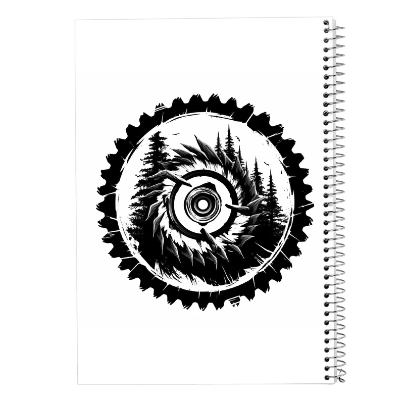 دفتر شطرنجی 50 برگ مدوپد مدل ChainSaw Man کد DF10927