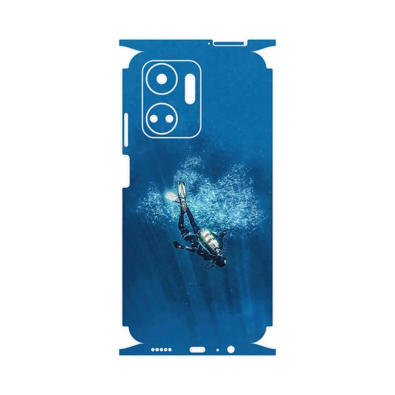برچسب پوششی ماهوت مدل Scuba_Diving-FullSkin مناسب برای گوشی موبایل آنر X7a