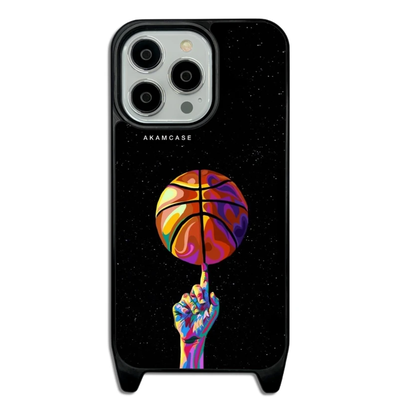 کاور آکام مدل AMC-WLA13PRO-BASKETBALL4 مناسب برای گوشی موبایل اپل iPhone 13 Pro
