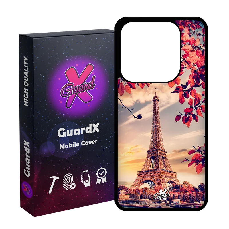 کاور گارد ایکس طرح Eiffel Tower مدل 10125 مناسب برای گوشی موبایل شیائومی Redmi Note 14 4G