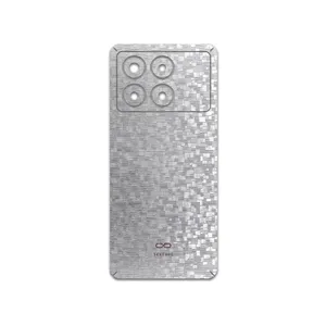 MAHOOT Silver-Silicon Cover Sticker for Xiaomi Poco X6 Pro