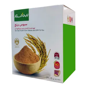 سبوس برنج بین استار - 375 گرم بسته 25 عددی