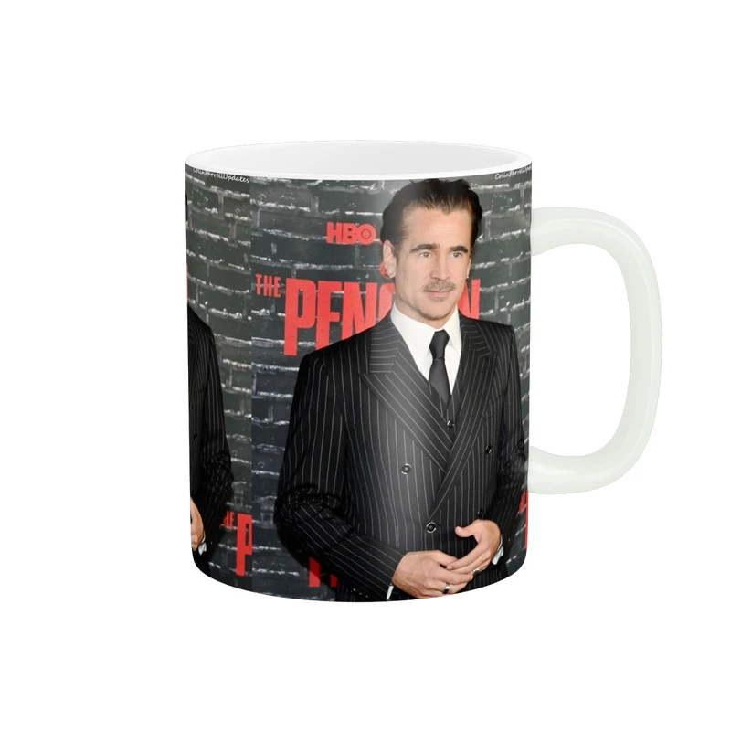 ماگ پادآفرین مدل کالین فارلColin Farrell سریال پنگوئنThe Penguin کد PM1385