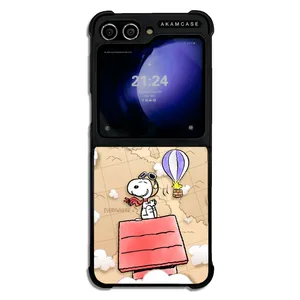 AKAM AMC-WSGZFLIP5-SNOOPY-24 Cover For Samsung Galaxy Z Flip 5