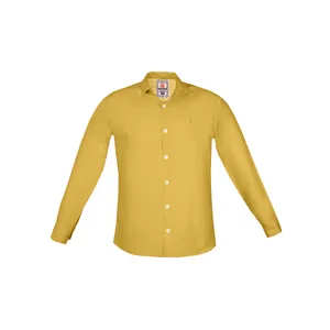 پیراهن آستین بلند مردانه مدل ملانژ کشی ساده 43