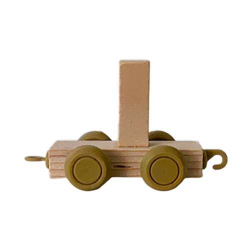 اسباب بازی چوبی مدل حروف انگلیسی قطار کد 01