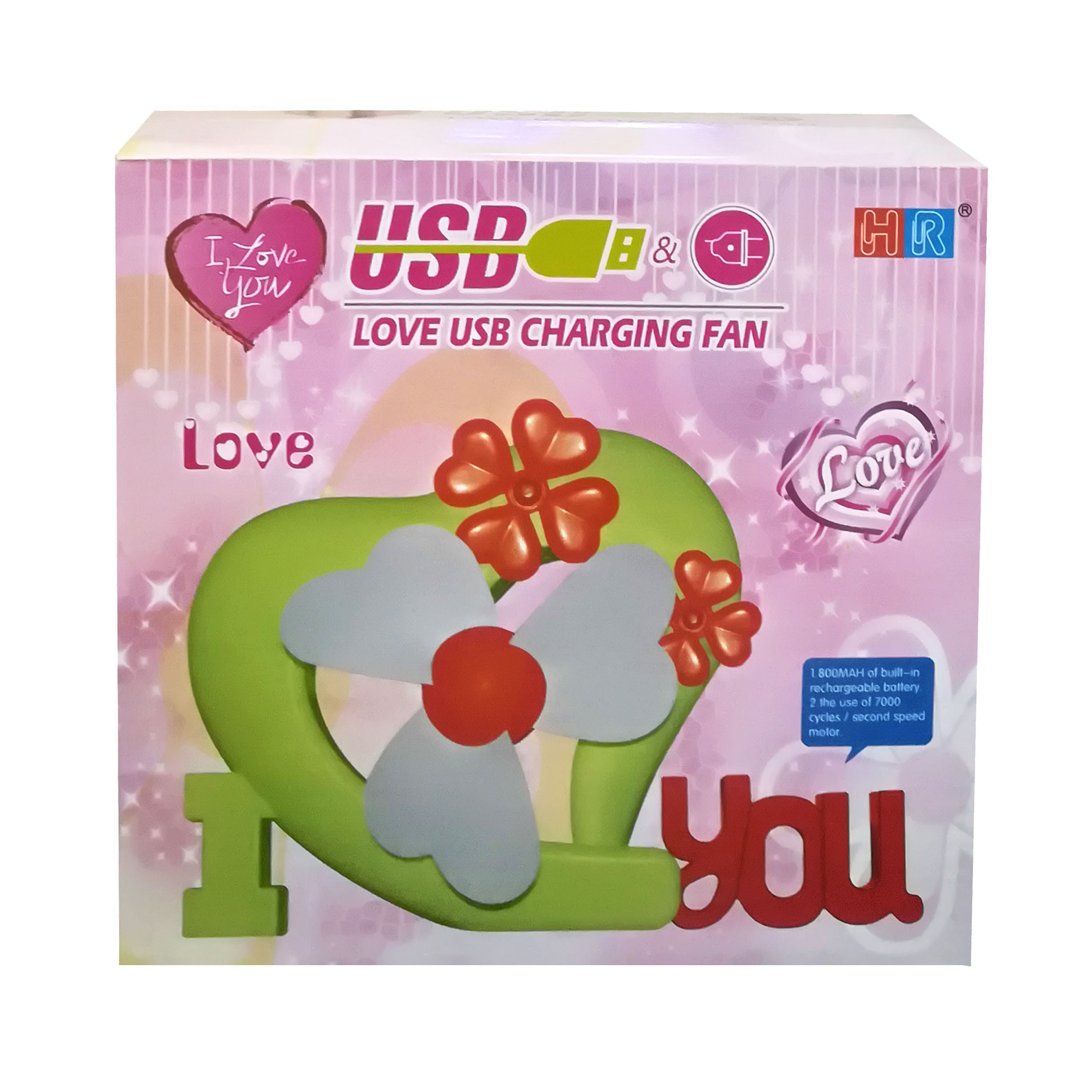 پنکه رومیزی مدل LOVE