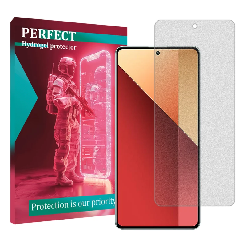 محافظ صفحه نمایش مات پرفکت مناسب برای گوشی موبایل شیائومی Redmi Note 13 Pro 4G