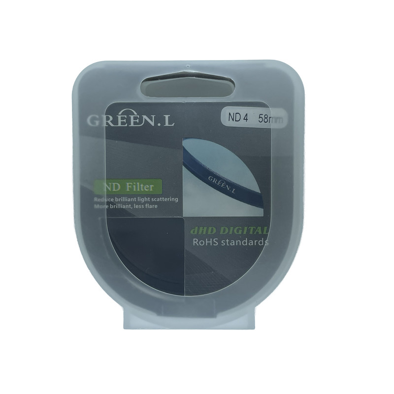 فیلتر لنز گرین ال مدل ND4 -58MM