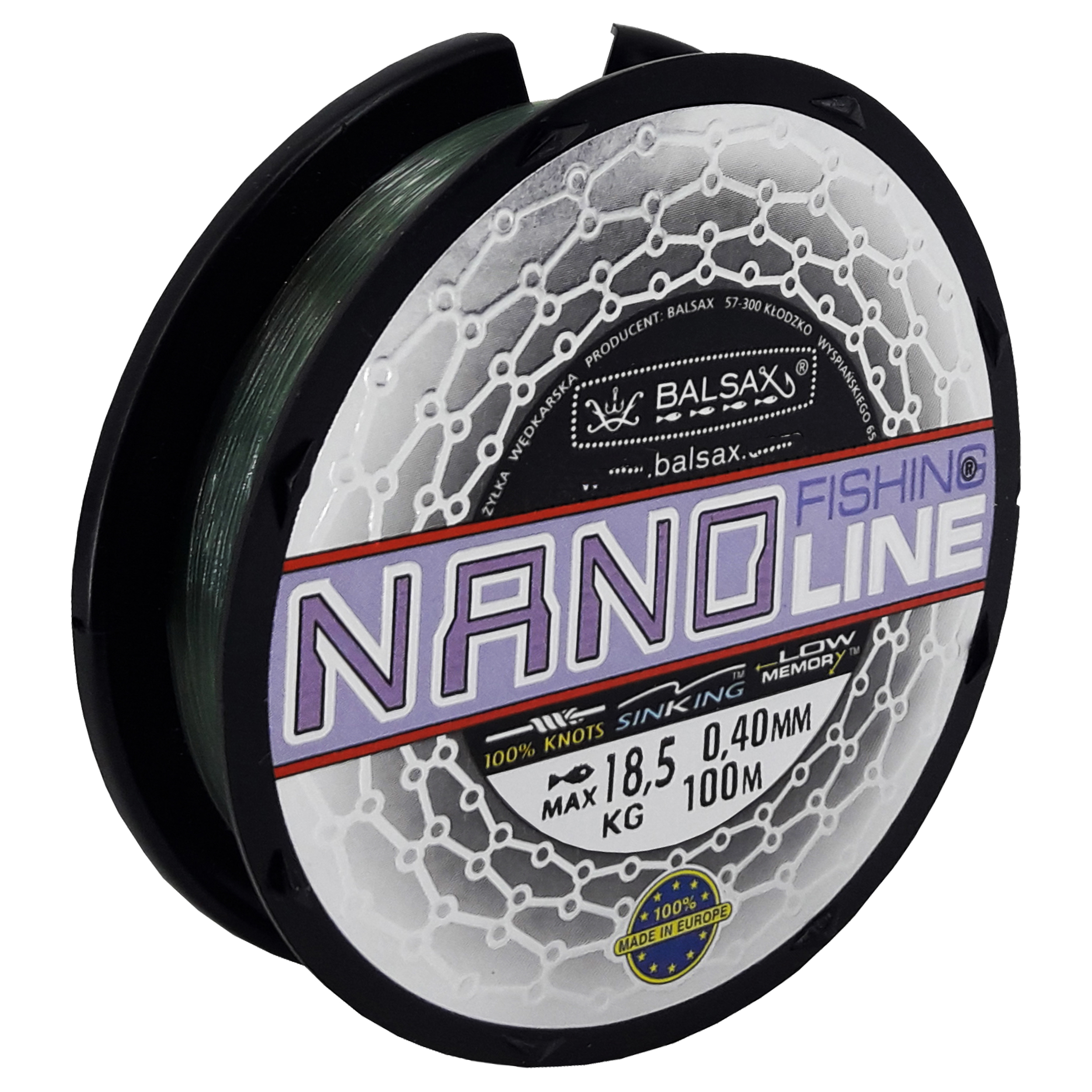 نخ ماهیگیری بالساکس مدل NAN-LINE سایز 0.40 میلی متر