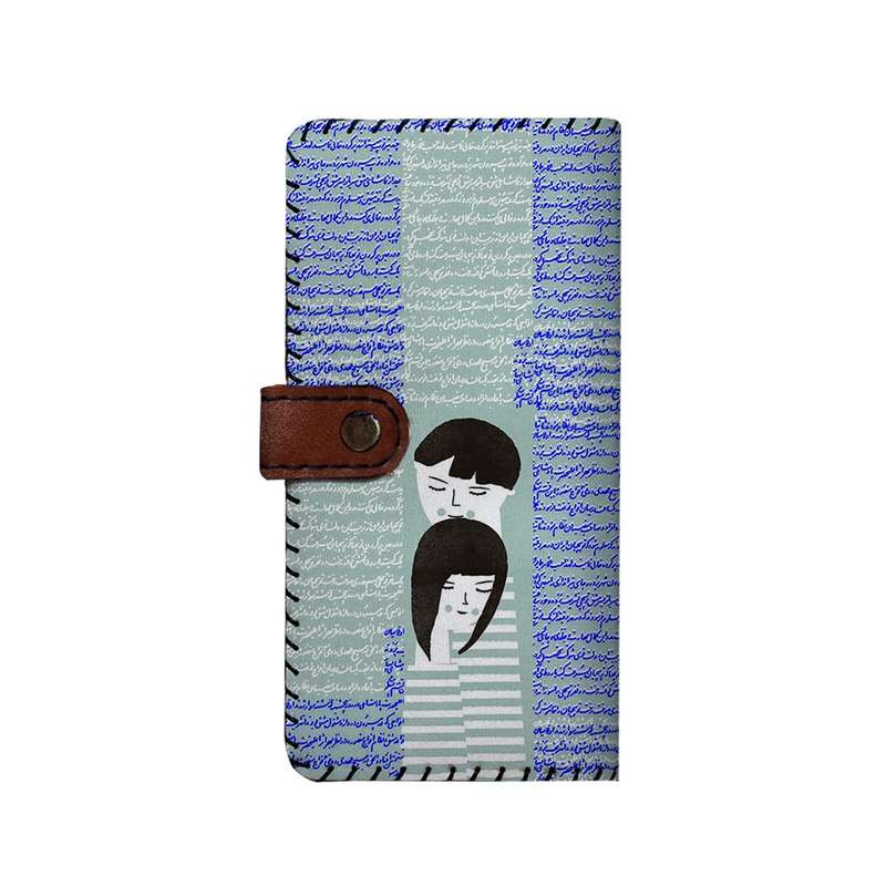 کیف پول چرمی ترمه طراحان ایده مدل بنددار من آن توام کد trm051