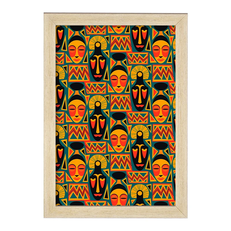 تابلو خندالو مدل آفریقا Africa کد 29830