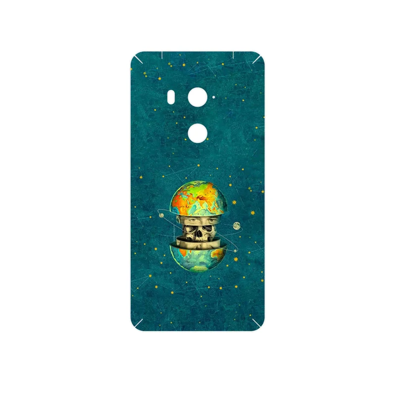 برچسب پوششی ماهوت مدل Collage of Earth Face مناسب برای گوشی موبایل اچ تی سی U11 Eyes