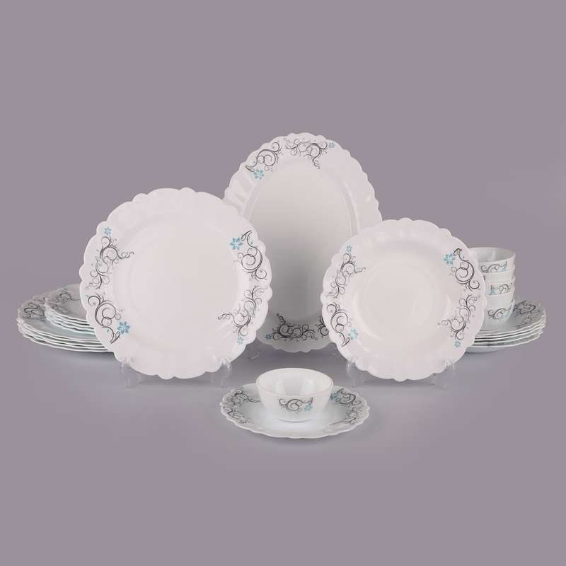 سرویس غذاخوری 25 پارچه 6 نفره مدل اینتیمینی