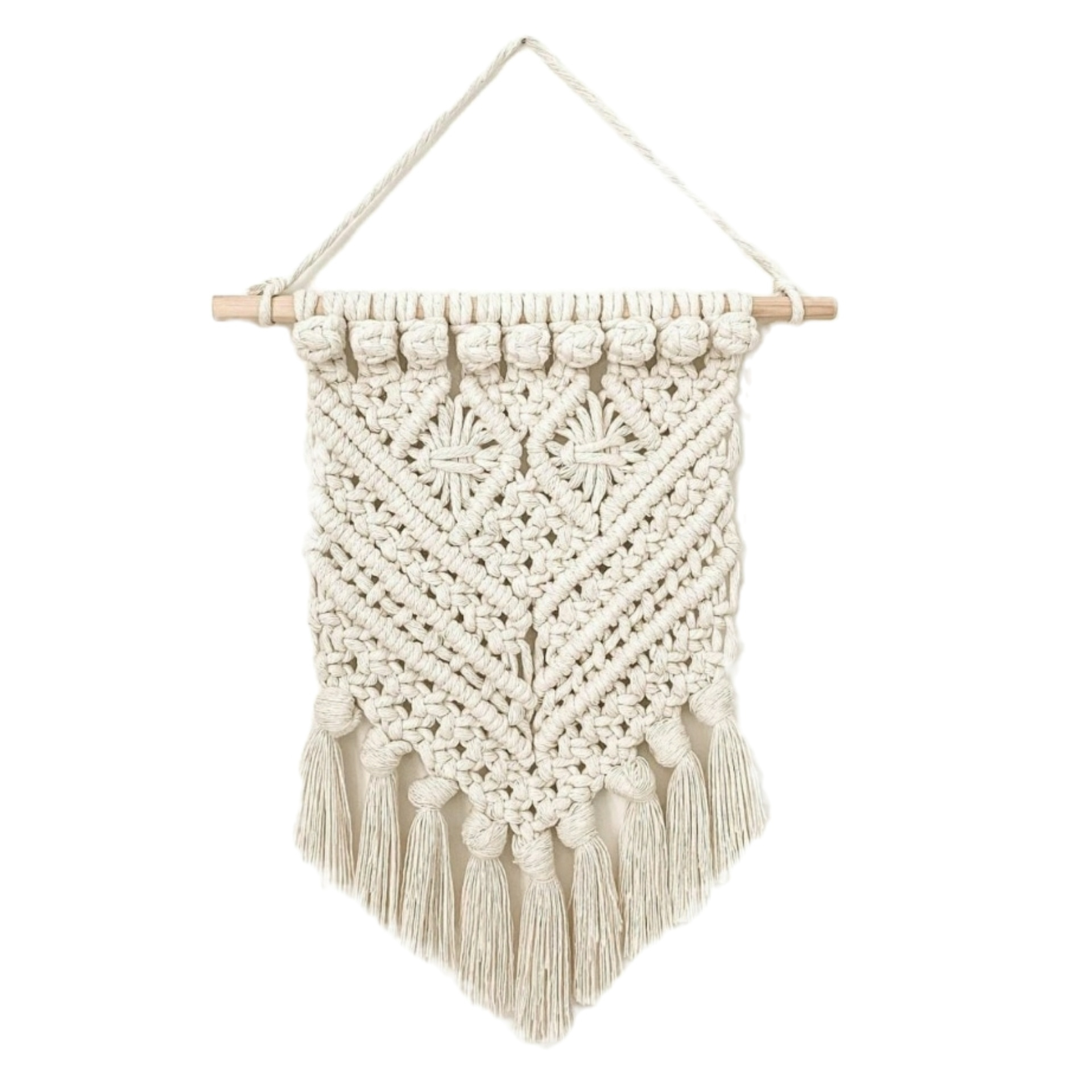 آویز تزئینی بافتنی کد moonia1