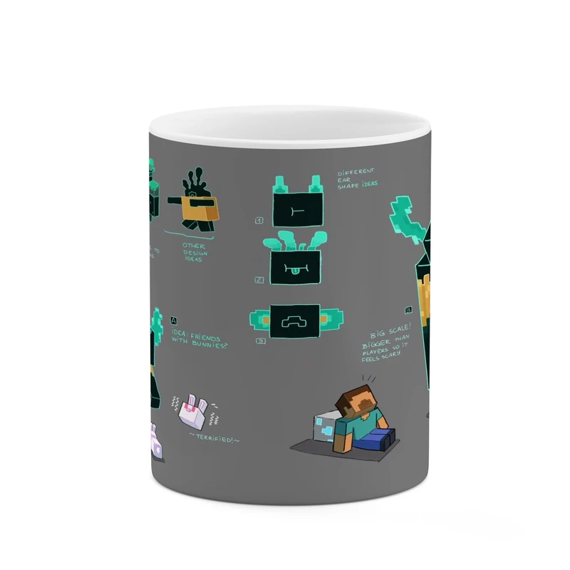 ماگ کاکتی طرح ماینکرافت minecraft مدل mgh41550