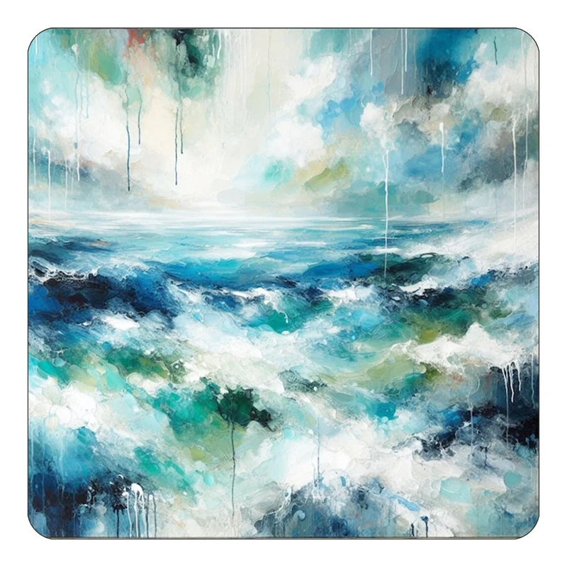 مگنت کاکتی طرح نقاشی رنگ روغن مدل mp69377