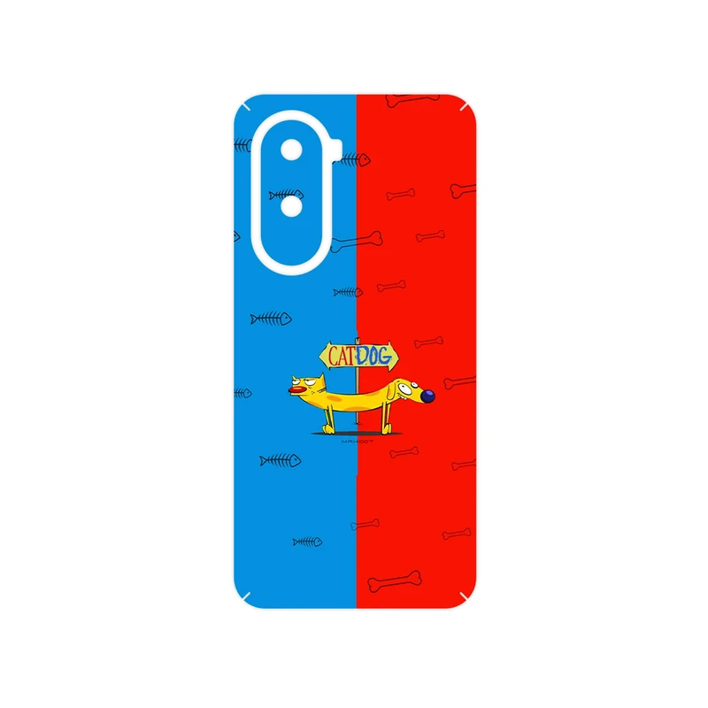 برچسب پوششی ماهوت مدل CatDog مناسب برای گوشی موبایل شیائومی Poco M7 4G