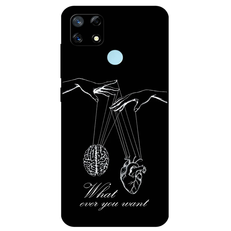 کاور مگافون طرح فکر و احساس مدل 1899 مناسب برای گوشی موبایل ریلمی 7i / C12     