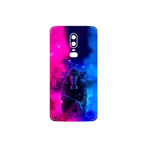 MAHOOT Smoke Rainbow Digital Art 2 Cover Sticker for OnePlus 6