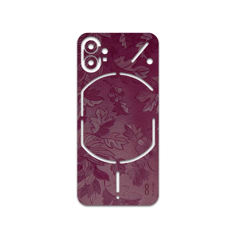 برچسب پوششی ماهوت مدل Red-Wildflower مناسب برای گوشی موبایل ناتینگ Phone 1