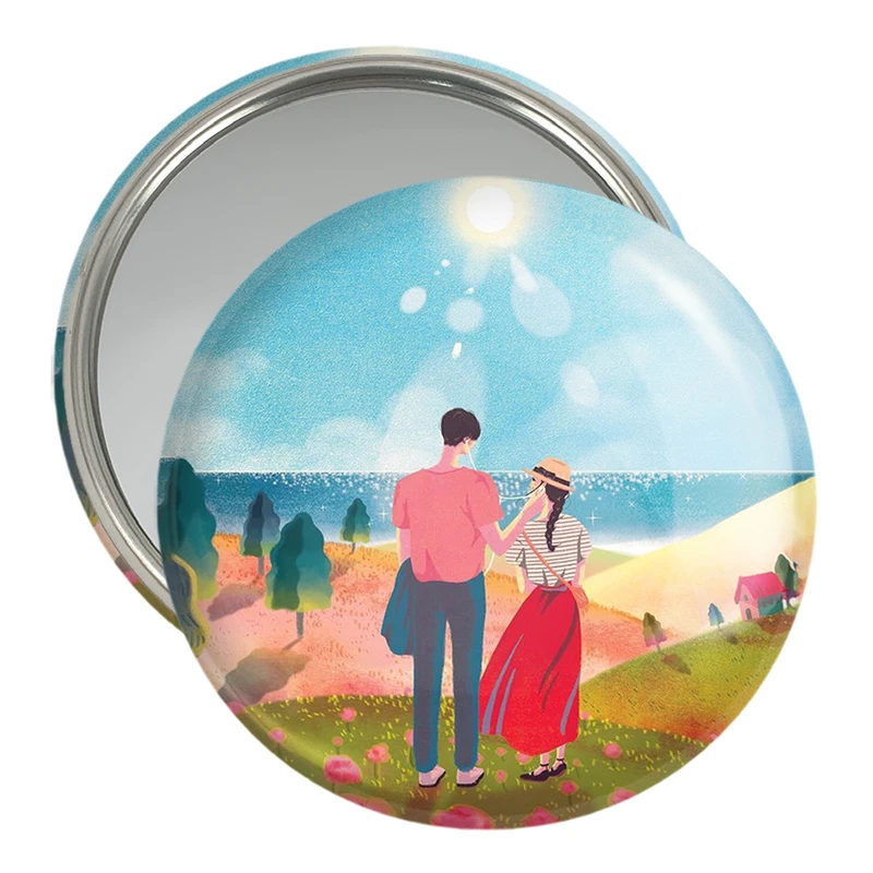 آینه جیبی خندالو مدل ولوو volvo  کد 27132