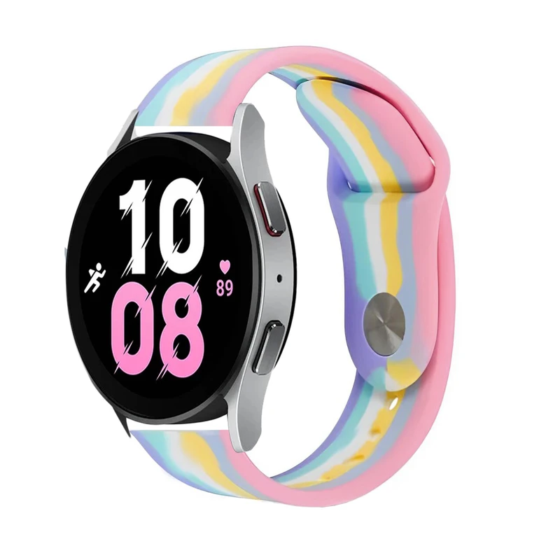 بند گوف مدل ColorFull-a مناسب برای ساعت هوشمند 20 میلی متری سامسونگ Galaxy Watch 3 41mm 