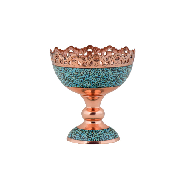 کاسه فیروزه کوبی آقاجانی کد F053