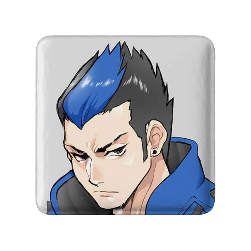 پیکسل خندالو طرح بازی ولورانت (Valorant) مدل مربعی کد 33093