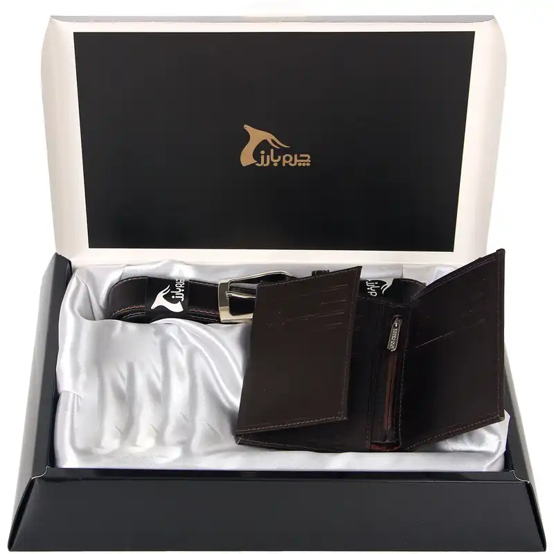 ست هدیه مردانه چرم بارز مدل DS6