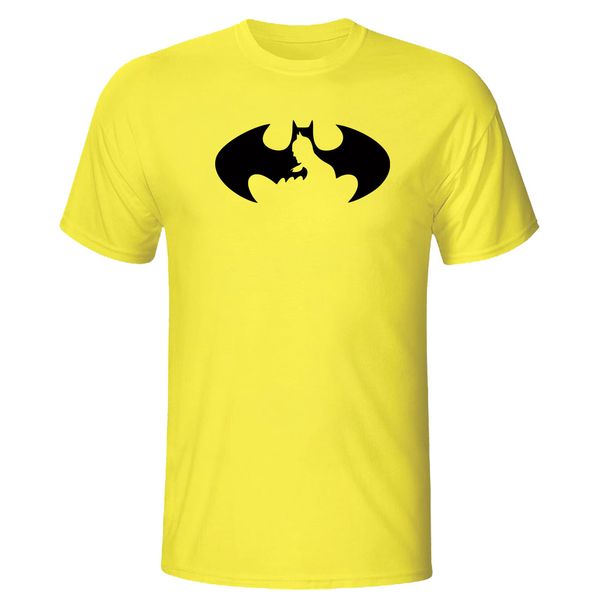 تیشرت زنانه طرح batman کد 43267 رنگ زرد تیشرت زنانه طرح batman کد 43267 رنگ زرد