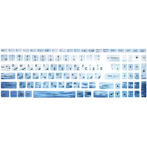 برچسب حروف فارسی کیبورد طرح برکه کد 001