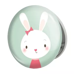 آینه جیبی خندالو طرح خرگوش مدل تاشو کد 5147 