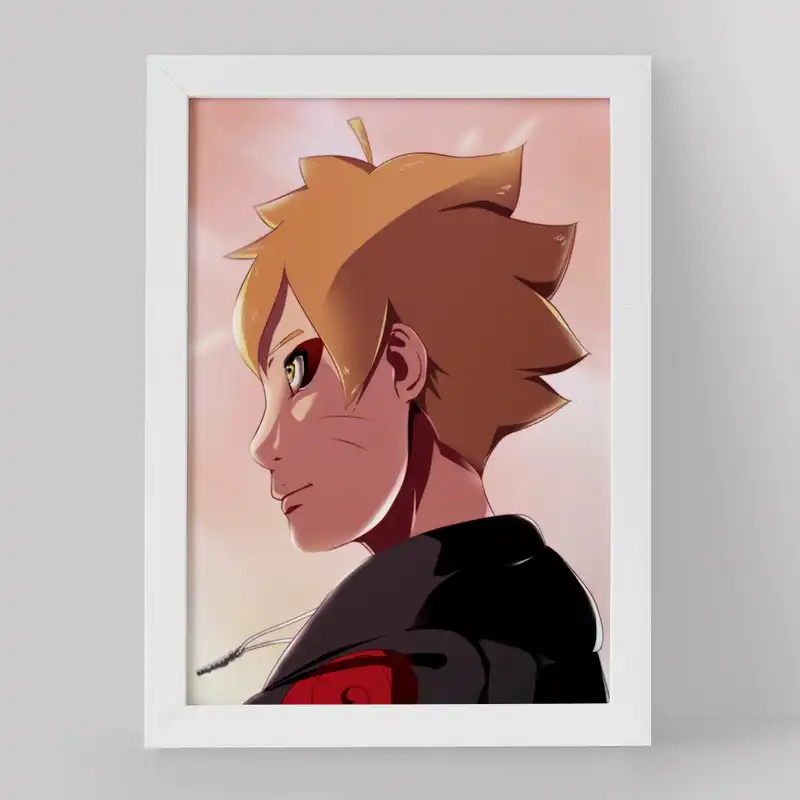 تابلو خندالو مدل بوروتو اوزوماکی انیمه بوروتو کد 15720