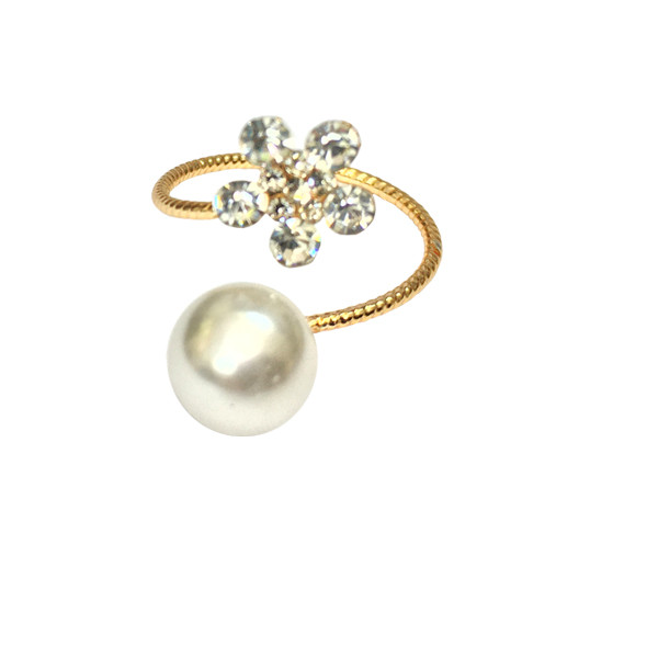 انگشتر دخترانه مدل مرواریدی کد B12