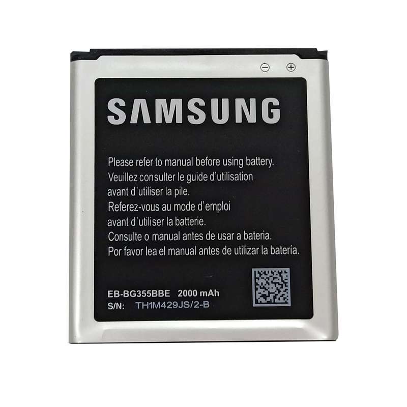 باتری مدل EB-BG355BBE ظرفیت 2000 میلی امپر ساعت مناسب برای گوشی موبایل سامسونگ galaxy G355 باتری مدل EB-BG355BBE ظرفیت 2000 میلی امپر ساعت مناسب برای گوشی موبایل سامسونگ galaxy G355