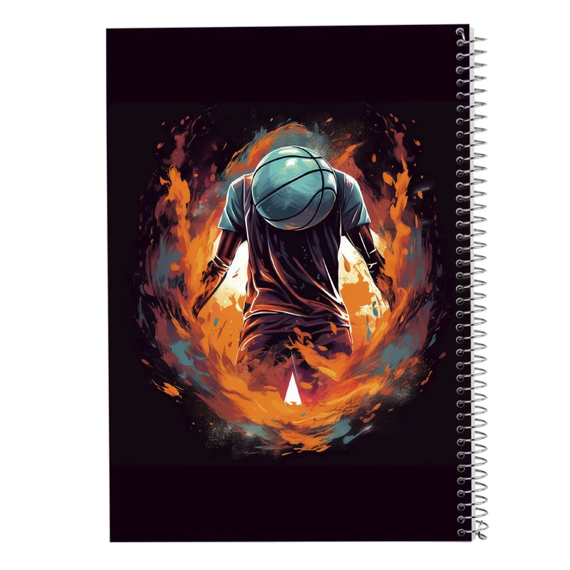 دفتر نت موسیقی 50 برگ مدوپد مدل Slam Dunk کد DF2746