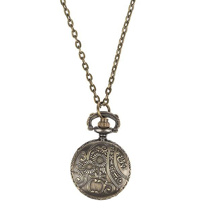 ساعت گردنبندی عقربه ای زنانه مدل جغد کد 1