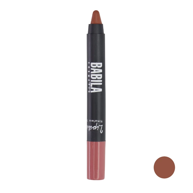 رژ لب مدادی مات، مخملی بابیلا مدل LONG LASTING شماره 2