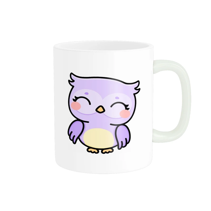 ماگ پاد آفرین مدل کارتونی طرح جغد کد p9385