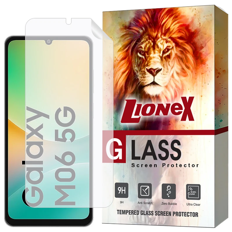 محافظ صفحه نمایش لایونکس مدل LNMF مناسب برای گوشی موبایل سامسونگ Galaxy F06 5G / Galaxy M06 5G