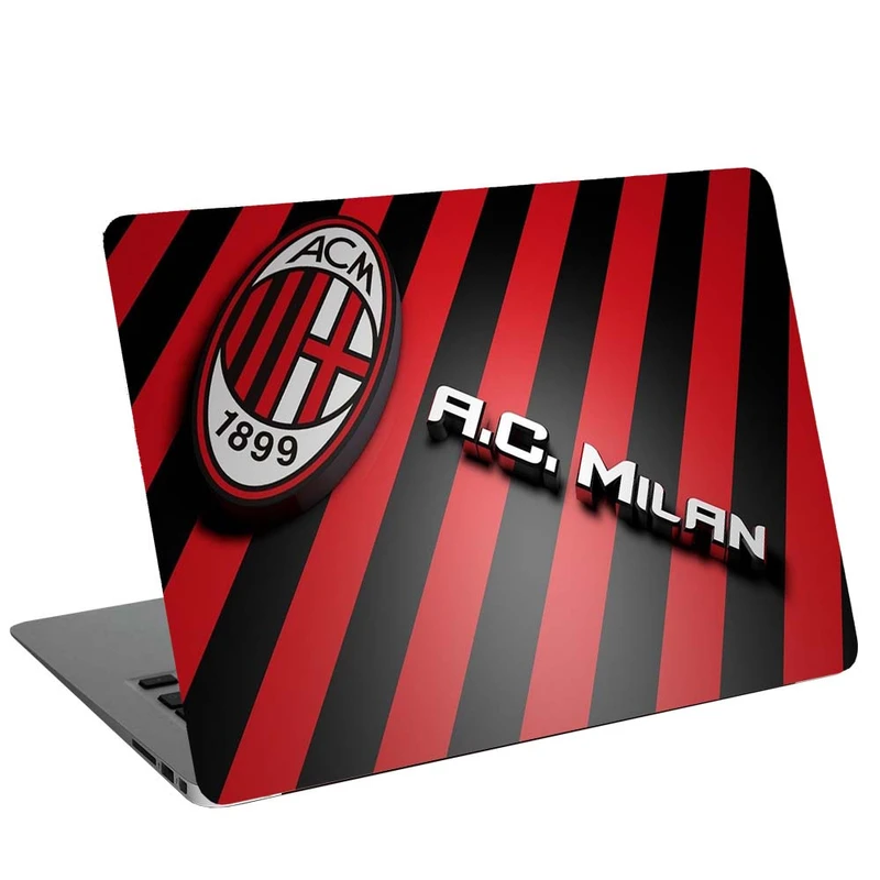 استیکر لپ تاپ طرح AC Milan کد G-2618 مناسب برای لپ تاپ 15.6 اینچ 