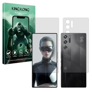 King Kong Tough model transparent Screen Protector Suitable for ZTE Nubia Red Magic 9S Pro Mobile Phone Comes with a back protector