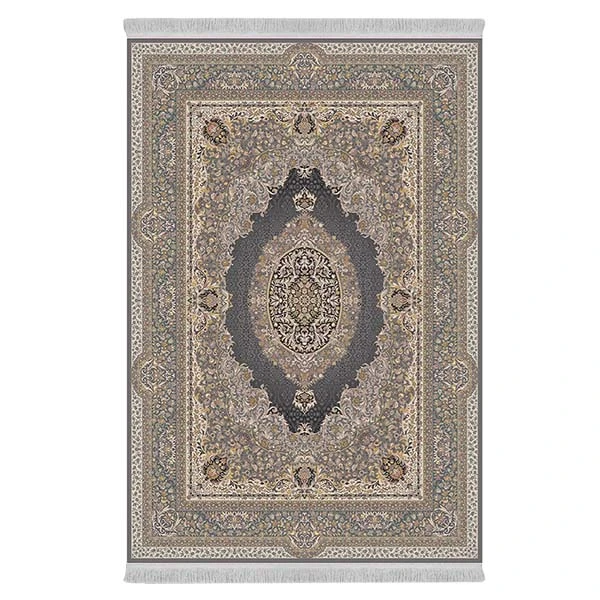 فرش پارچه‌ای دفه مدل فرشینه طرح مدرن کد 15