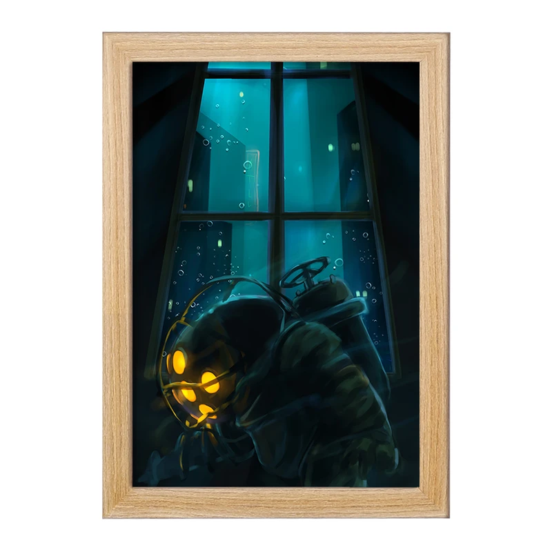 تابلو خندالو مدل بازی بایوشاک کد 31370