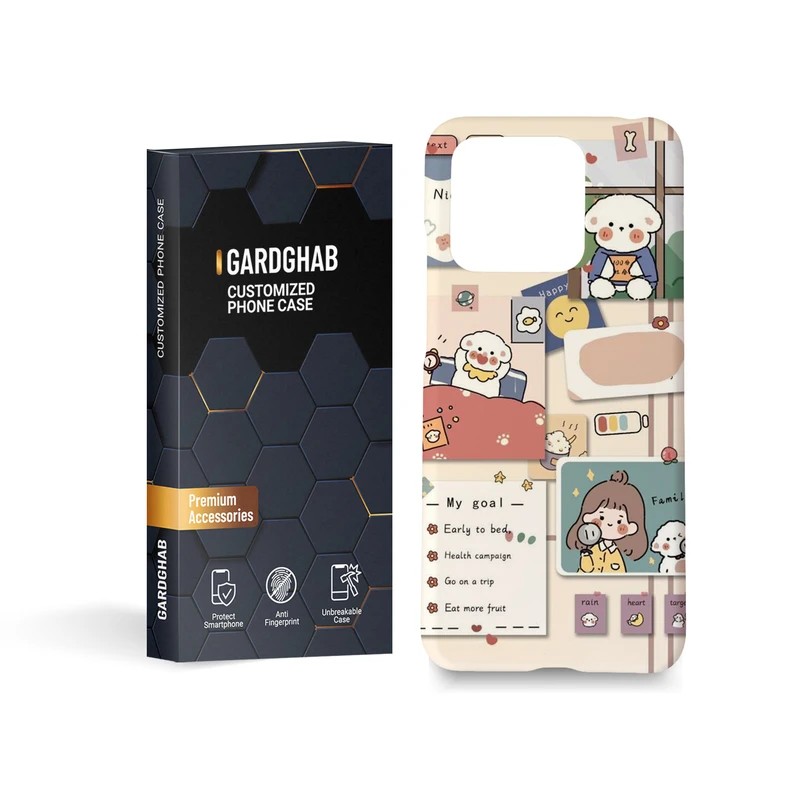 کاور گارد قاب مدل فانتزی مناسب برای گوشی موبایل شیائومی redmi 10c 