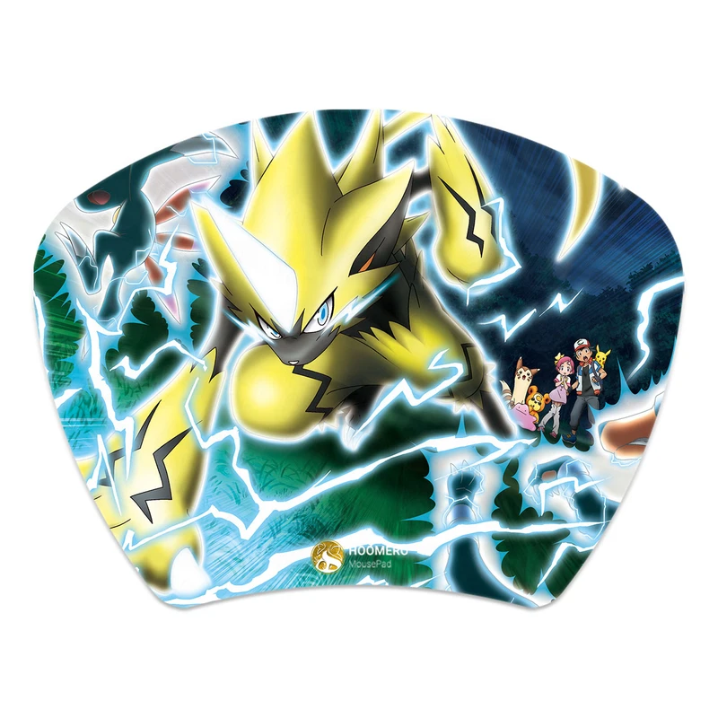 ماوس پد هومرو مدل MC1195 طرح انیمه پوکمون