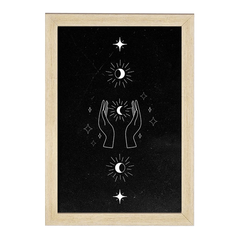 تابلو خندالو مدل ماه (Moon) کد F2550