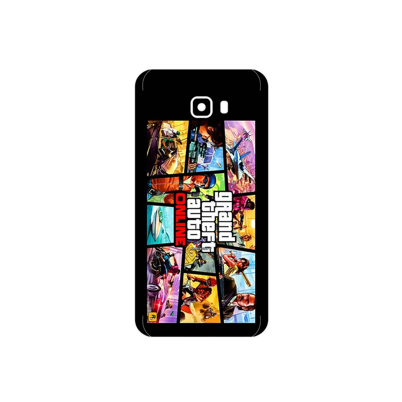 برچسب پوششی ماهوت مدل GTA Online Game Series مناسب برای گوشی موبایل سامسونگ Galaxy C7 Pro